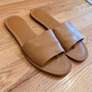 Madewell Leather Slide Sandals